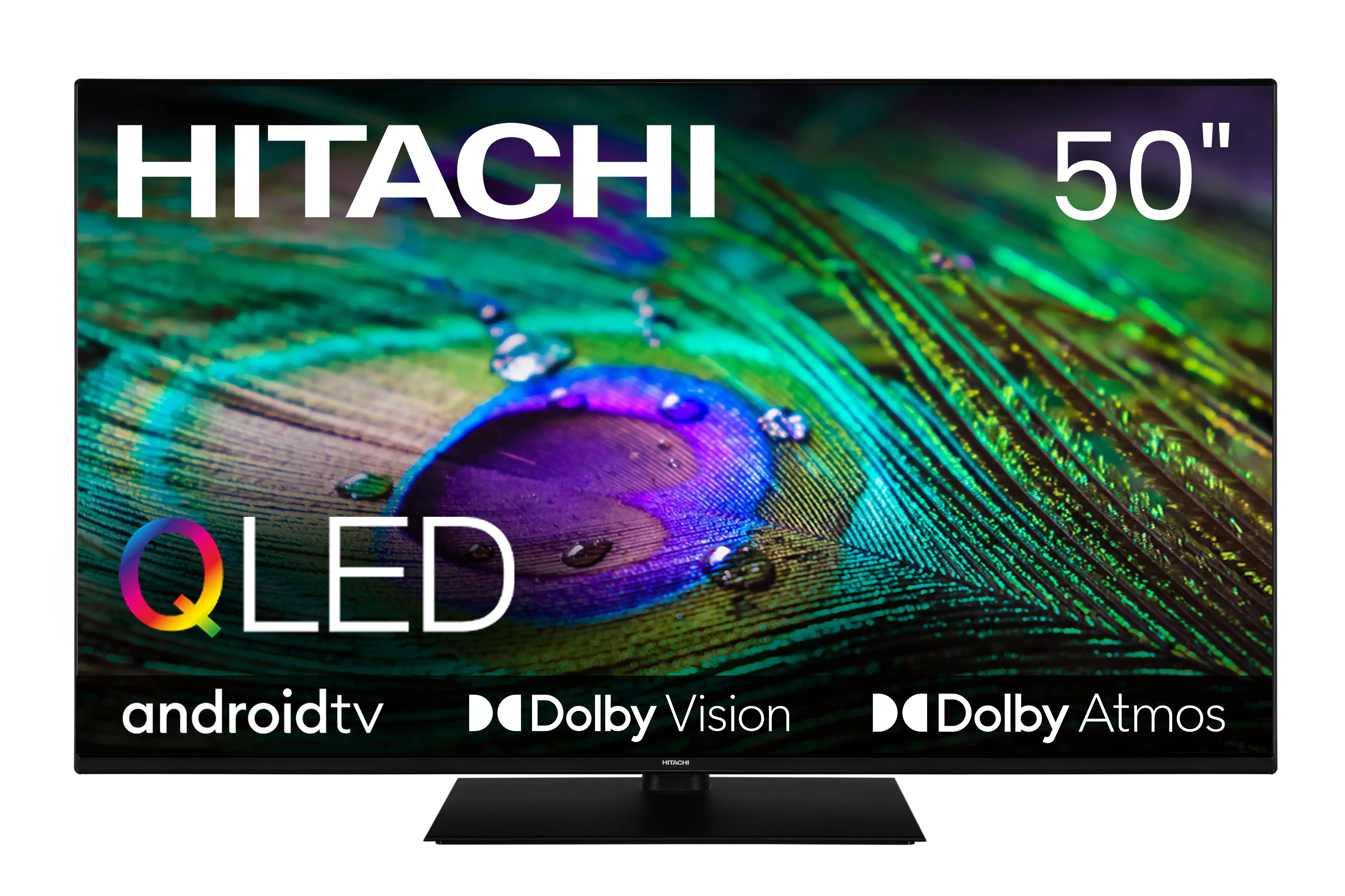 Telewizor Hitachi 50HAQ6460 50" QLED 4K Android TV Dolby Vision Dolby Atmos DTS-X DVB-T2