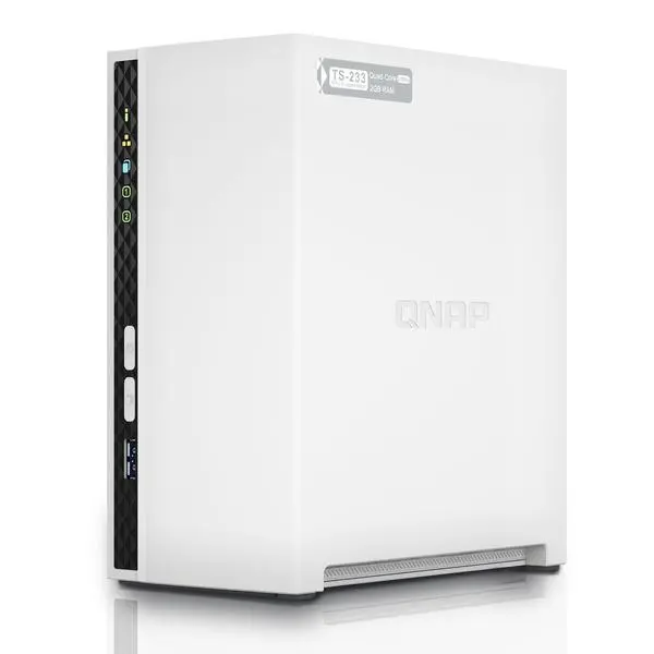 Dysk sieciowy QNAP TS-233 Biały