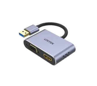 Adapter Unitek V1304A USB na HDMI i VGA - Full HD