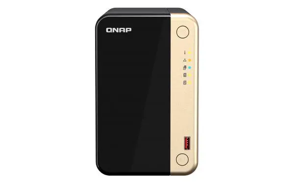 Dysk sieciowy QNAP TS-264-8G Czarno-złoty