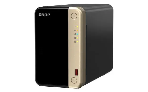 Dysk sieciowy QNAP TS-264-8G Czarno-złoty