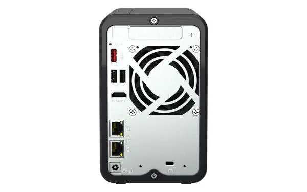 Dysk sieciowy QNAP TS-264-8G Czarno-złoty