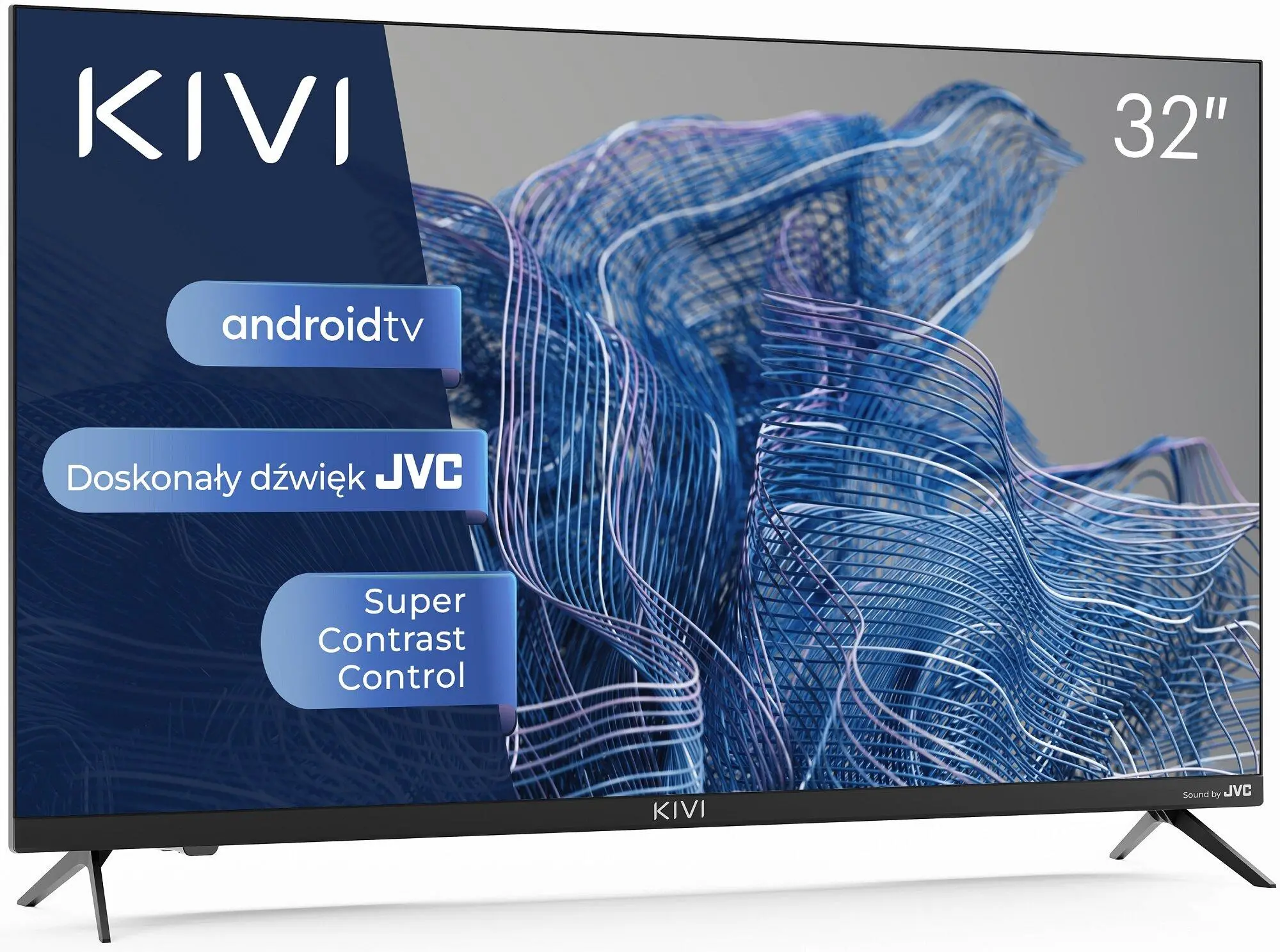 Telewizor KIVI 32H750NB 32" LED HD Ready Android TV DVB-T2