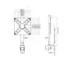 Uchwyt do monitora Multibrackets MM0129 od 32" do 55" Max 35kg