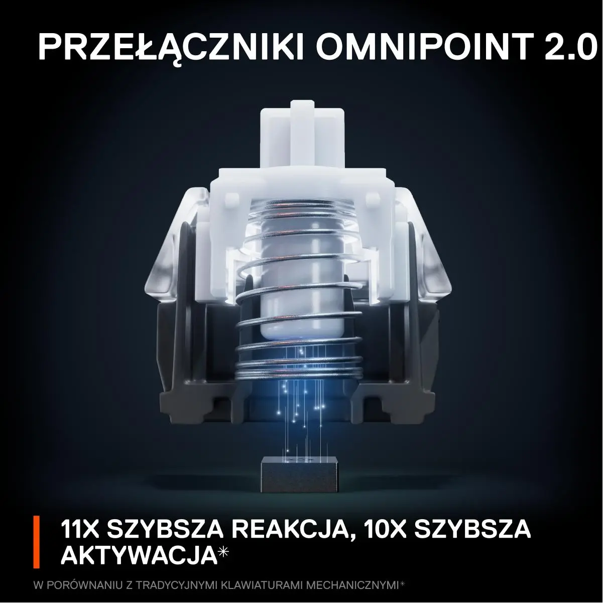 Klawiatura mechaniczna SteelSeries Apex Pro TKL 2023 US Czarny