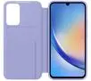Etui Samsung Smart S View Wallet Cover do Galaxy A34 Jagodowy