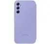 Etui Samsung Smart S View Wallet Cover do Galaxy A34 Jagodowy