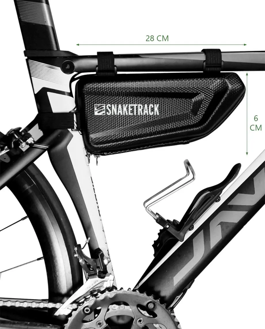 Torba SnakeTrack rowerowa pod ramę ST01 Czarny