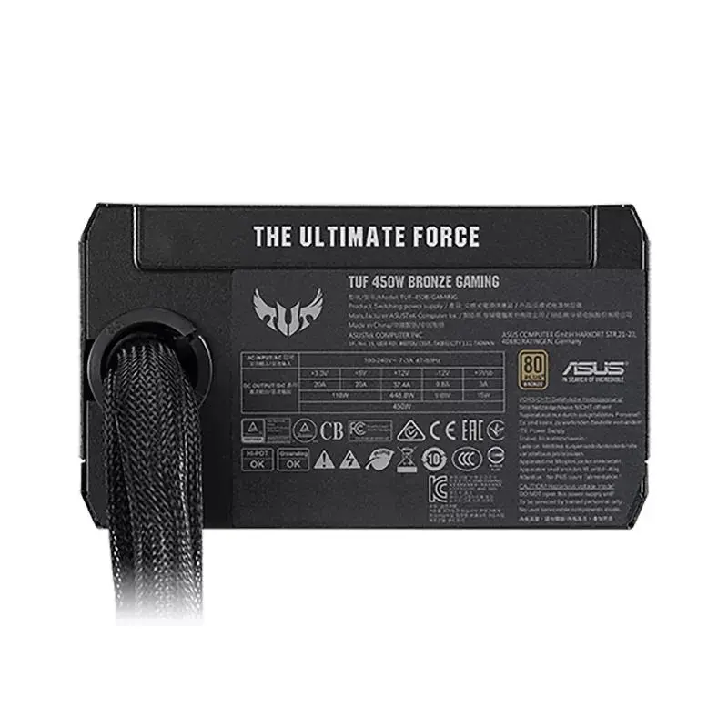 Zasilacz ASUS TUF Gaming 450B 450W 80+ Bronze Czarny