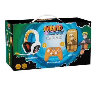 Zestaw akcesoriów Konix Naruto Shippuden Gamer Pack