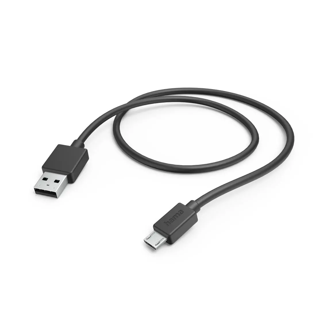 Kabel Hama micro USB 1 m Czarny