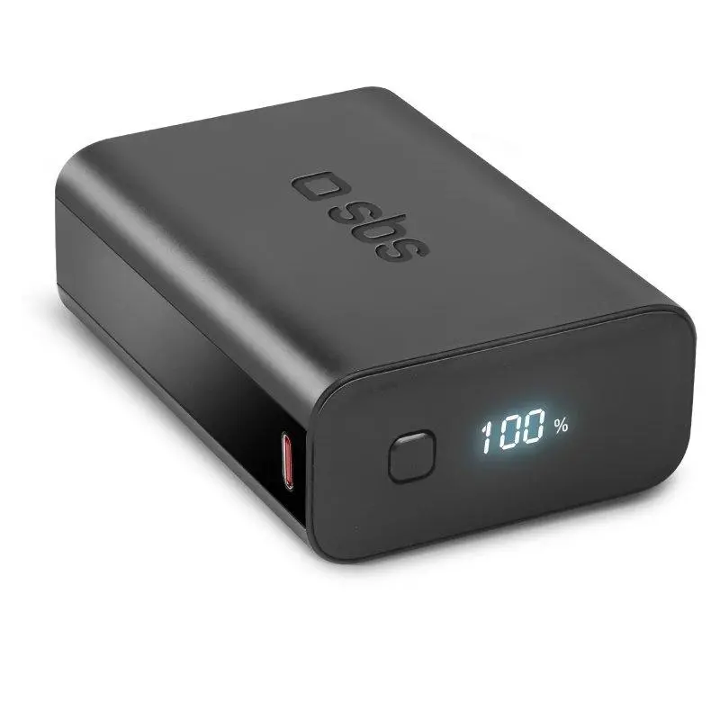 Powerbank SBS 20000mAhh PD20W LCD Czarny