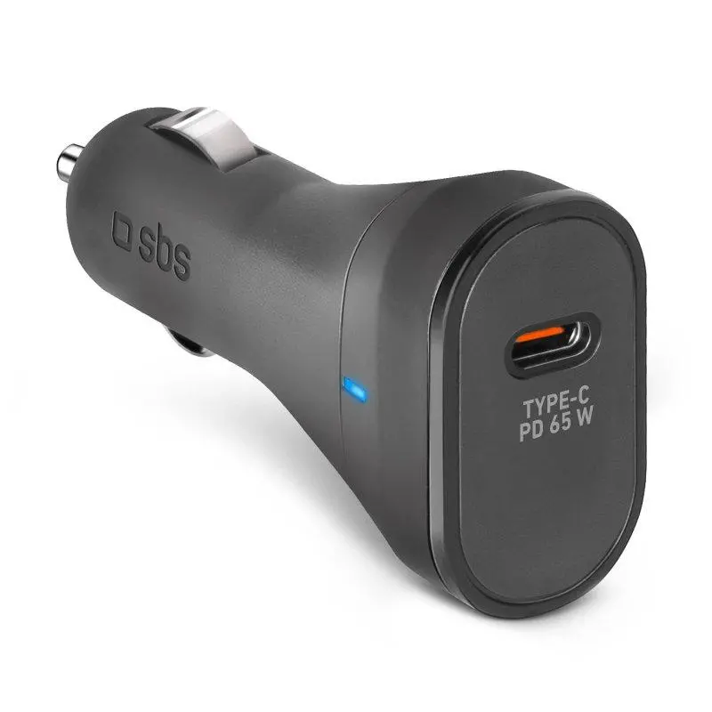 Ładowarka samochodowa SBS PD 65W USB-C Czarny