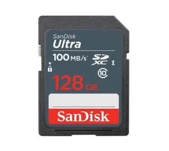 Karta pamięci SANDISK SDXC Ultra 128GB C10 100MB/s UHS-I