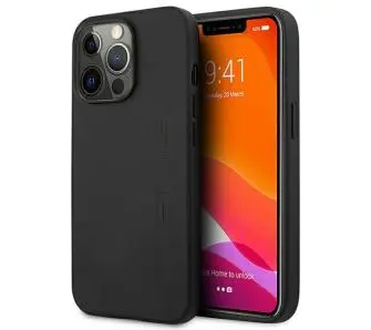 Etui Mercedes-Benz Leather Hot Stamped AMHCP14LDOLBK do iPhone 14 Pro