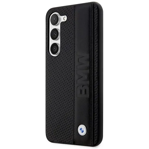 Etui BMW Leather Textured & Stripe BMHCS23M22RDPK do Samsung Galaxy S23+