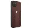 Etui BMW Leather Curve Perforate BMHCP13MRSPPR do iPhone 13