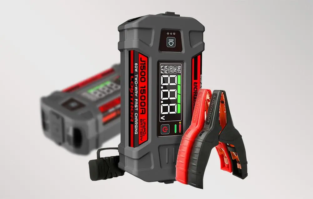 Powerbank Lokithor J1500 Jump Starter 1500A 12V 46Wh Szary
