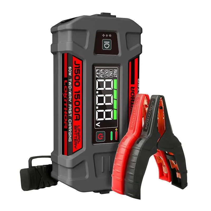 Powerbank Lokithor J1500 Jump Starter 1500A 12V 46Wh Szary
