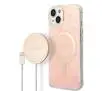 Zestaw Guess GUBPP14MH4EACSP ładowarka indukcyjna + etui Magsafe do iPhone 14 Plus