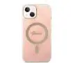 Zestaw Guess GUBPP14MH4EACSP ładowarka indukcyjna + etui Magsafe do iPhone 14 Plus