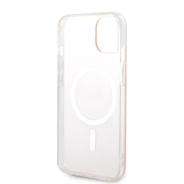 Zestaw Guess GUBPP14MH4EACSP ładowarka indukcyjna + etui Magsafe do iPhone 14 Plus