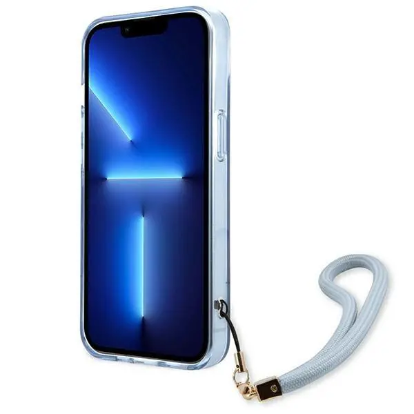 Etui Guess Translucent Stap GUHCP13SHTSGSB do iPhone 13 mini