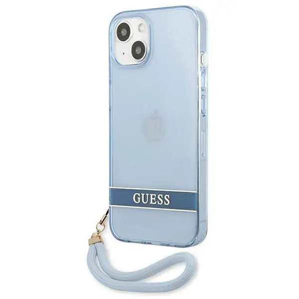 Etui Guess Translucent Stap GUHCP13SHTSGSB do iPhone 13 mini