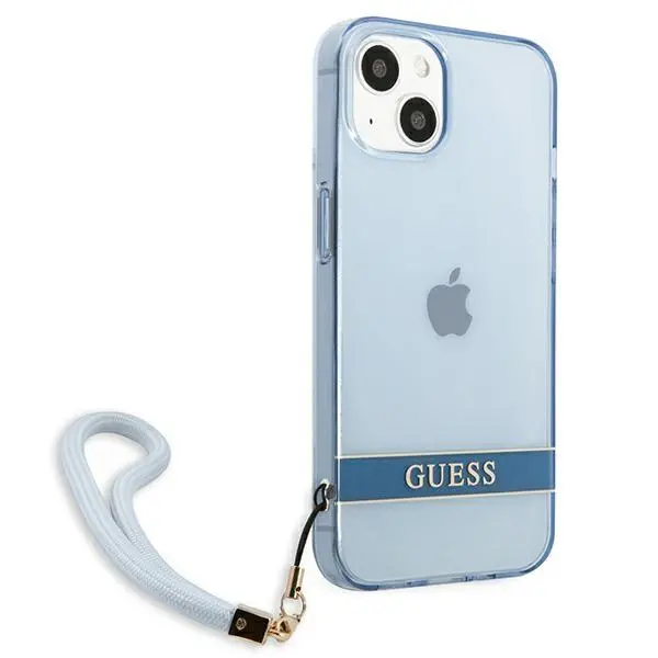 Etui Guess Translucent Stap GUHCP13SHTSGSB do iPhone 13 mini