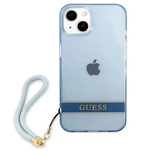 Etui Guess Translucent Stap GUHCP13SHTSGSB do iPhone 13 mini