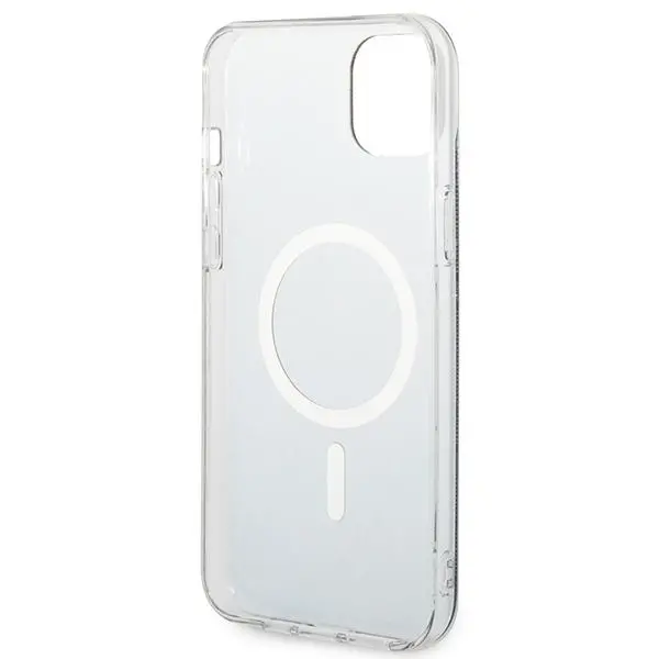 Zestaw Guess GUBPP14SH4EACSK ładowarka indukcyjna + etui 4G Print MagSafe do iPhone 14