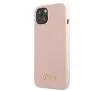 Etui Guess Silicone Script Gold Logo Magsafe GUHMP13MLSLMGLP do iPhone 13