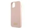 Etui Guess Silicone Script Gold Logo Magsafe GUHMP13MLSLMGLP do iPhone 13