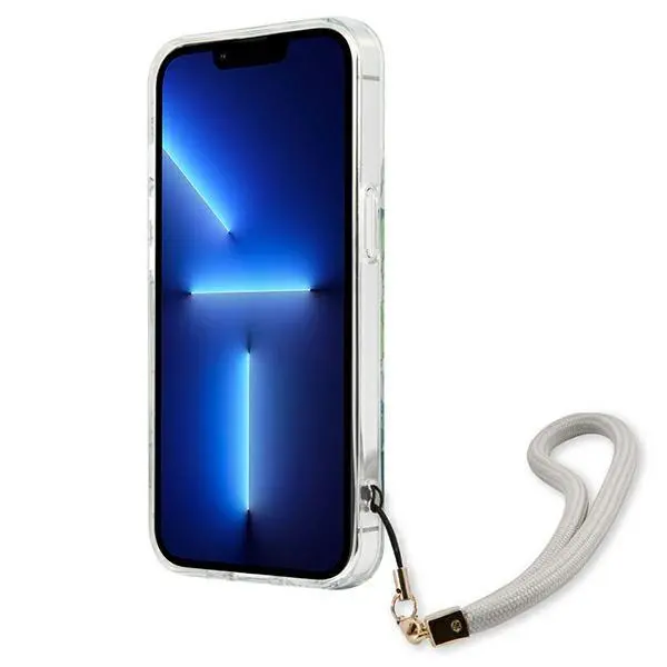 Etui Guess Flower Strap GUHCP13SHFLSN do iPhone 13 mini