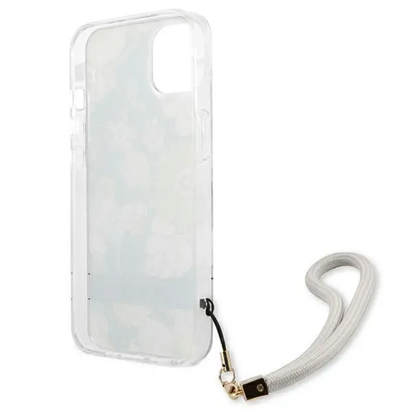 Etui Guess Flower Strap GUHCP13SHFLSN do iPhone 13 mini