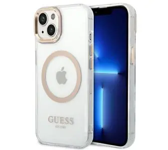 Etui Guess Metal Outline Magsafe GUHMP14MHTRMD do iPhone 14 Plus