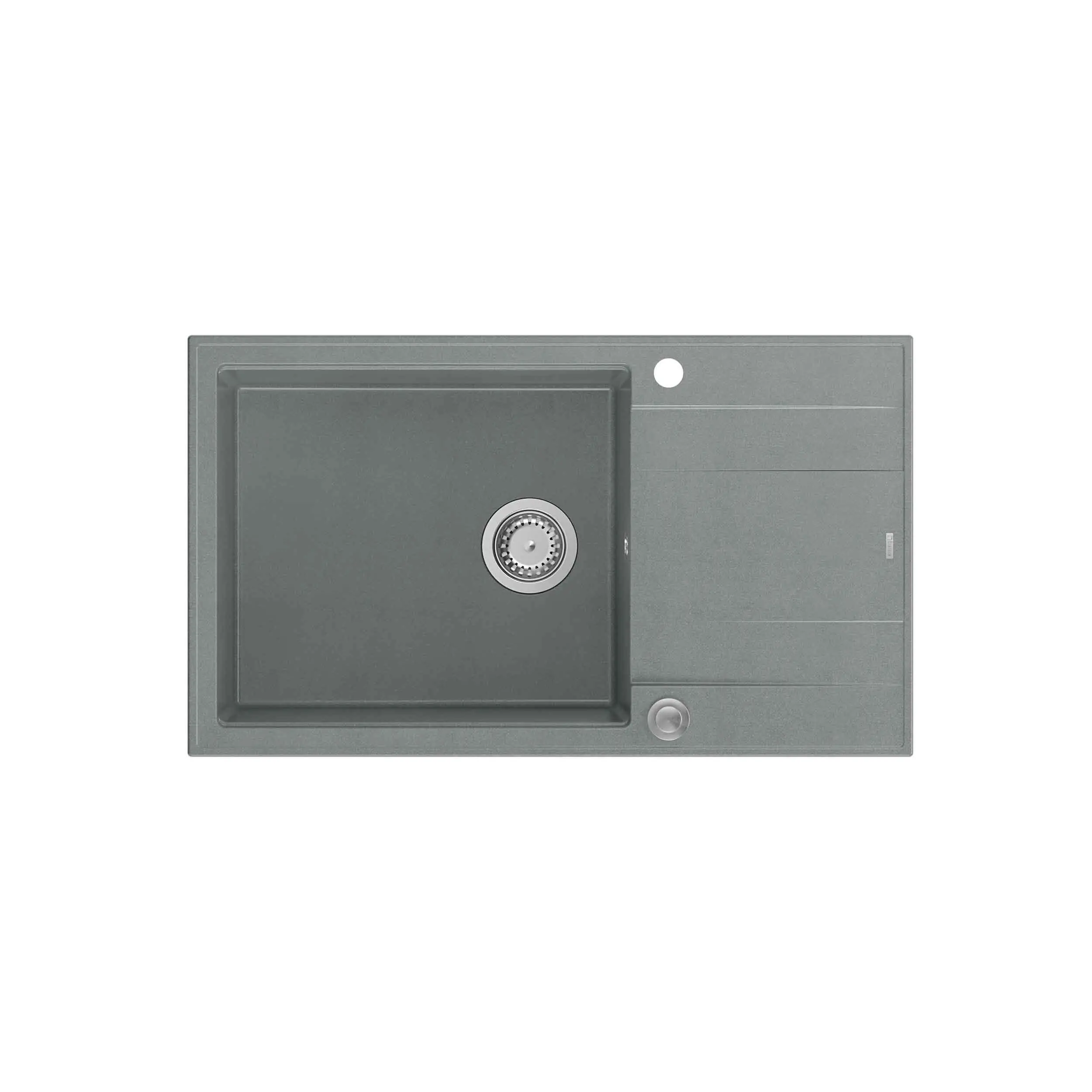 Quadron HCQE58650U5_BS P2O Evan 136 XL Granitowy Szary/Stalowy
