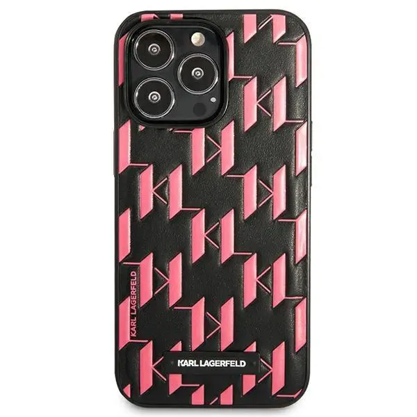Etui Karl Lagerfeld Monogram Plaque KLHCP13XMNMP1P do iPhone 13 Pro Max