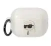 Etui na słuchawki Karl Lagerfeld Ikonik Karl Lagerfeld do AirPods Pro 2 Przezroczysty