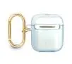 Etui na słuchawki Guess Strap Collection do AirPods Niebieski