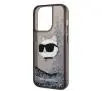 Etui Karl Lagerfeld Glitter Choupette Head KLHCP14LLNCHCK do iPhone 14 Pro