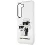 Etui Karl Lagerfeld Glitter Karl&Choupette KLHCS23MHNKCTGT do Samsung Galaxy S23+