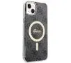 Zestaw Guess GUBPP14MH4EACSK ładowarka indukcyjna + etui 4G Print MagSafe do iPhone 14 Plus