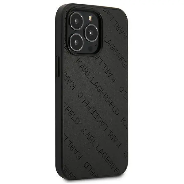 Etui Karl Lagerfeld Perforated Allover KLHCP13LPTLK do iPhone 13 Pro / 13