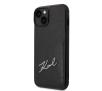 Etui Karl Lagerfeld Signature Logo Cardslot KLHCP14MCSSK do iPhone 14 Plus