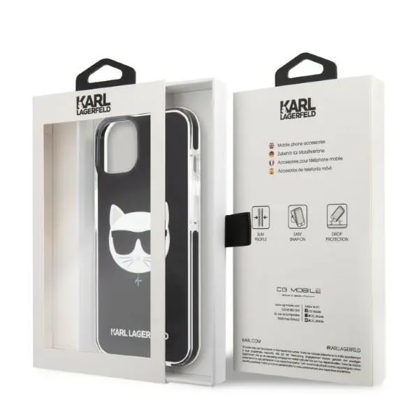 Etui Karl Lagerfeld Choupette Head KLHCP13STPECK do iPhone 13 mini