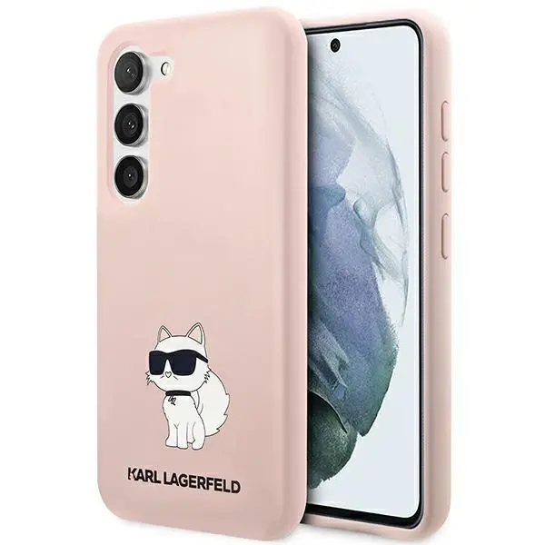 Etui Karl Lagerfeld Silicone Choupette KLHCS23SSNCHBCP do Samsung Galaxy S23