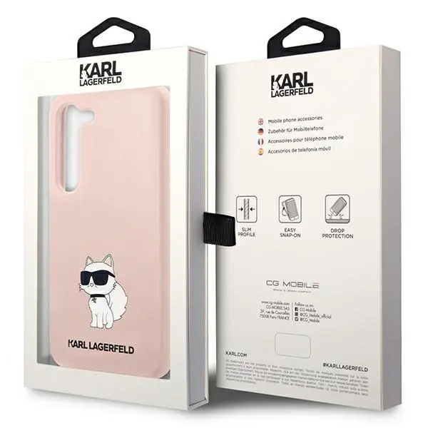 Etui Karl Lagerfeld Silicone Choupette KLHCS23SSNCHBCP do Samsung Galaxy S23
