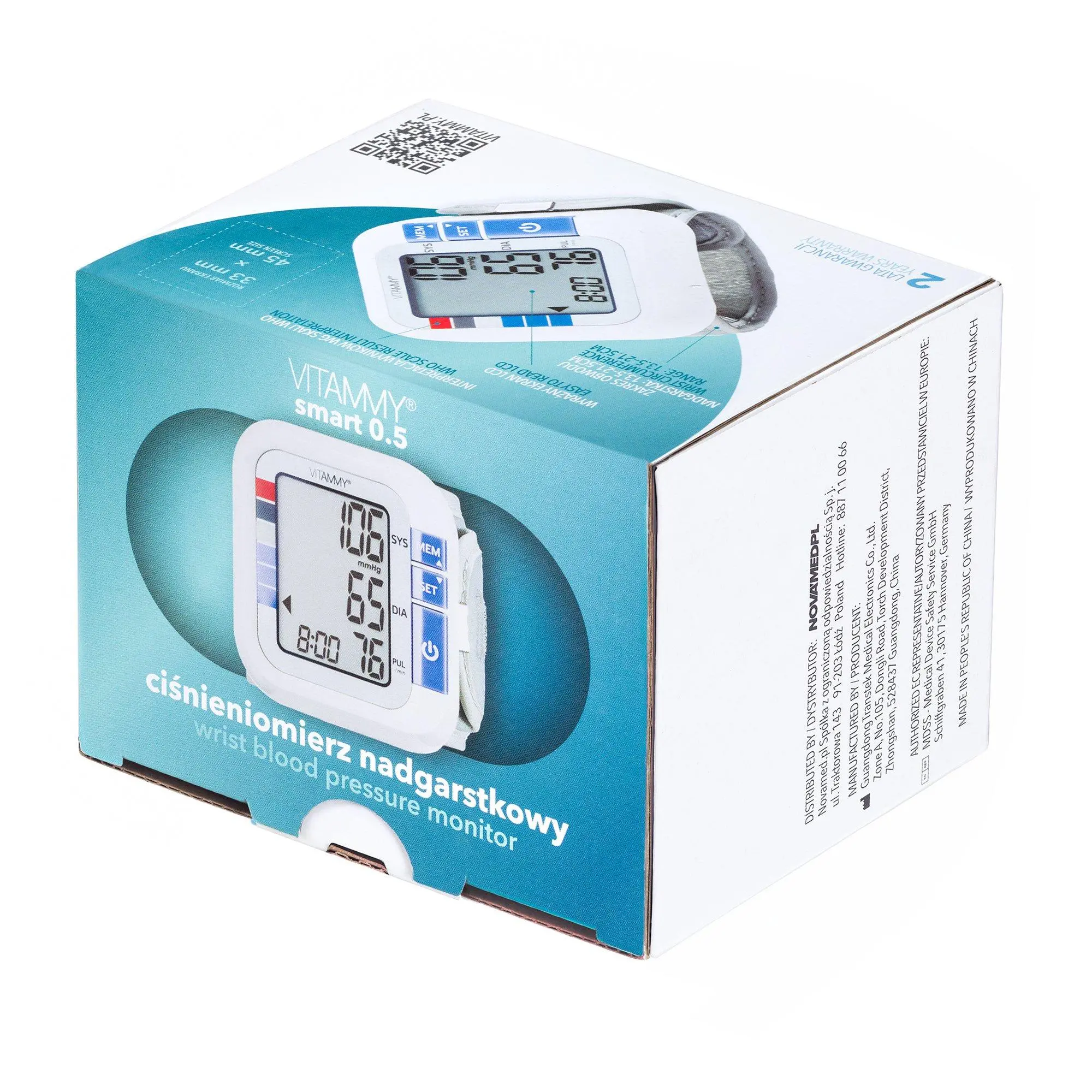 Ciśnieniomierz Vitammy Smart 0,5