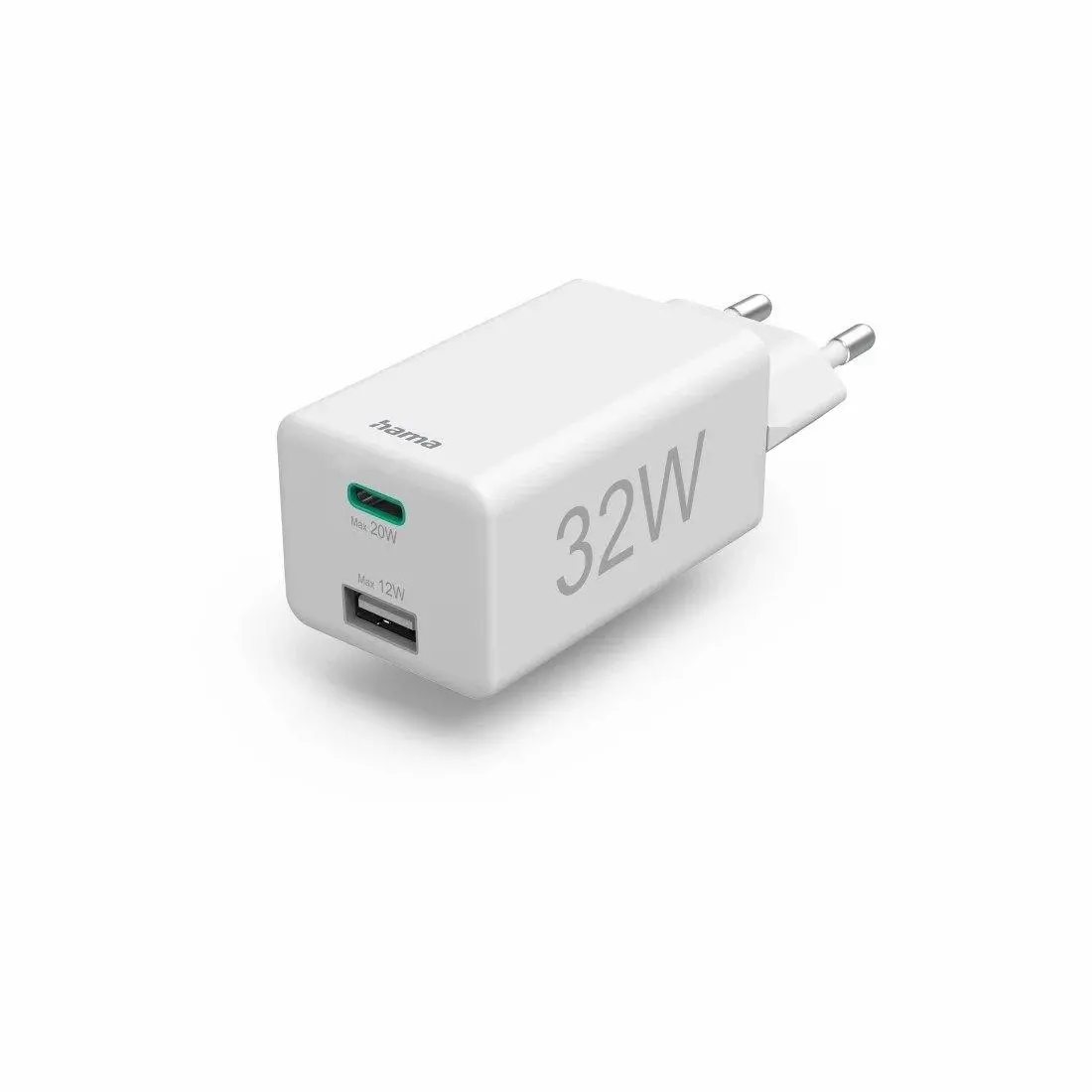 Ładowarka sieciowa Hama mini 32W PD/QC Biały